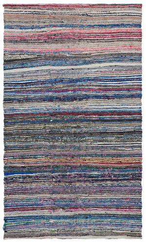 Chaput Over Dyed Kilim Rug 4'12'' x 8'6'' ft 152 x 258 cm