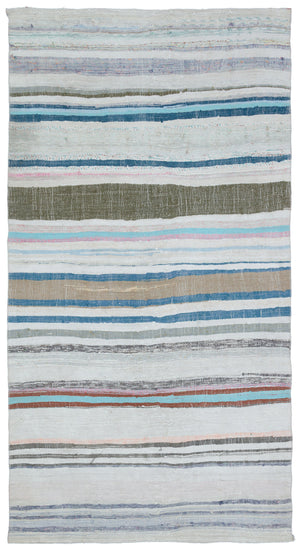 Chaput Over Dyed Kilim Rug 5'1'' x 9'2'' ft 154 x 280 cm