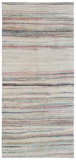 Chaput Over Dyed Kilim Rug 4'7'' x 9'6'' ft 139 x 290 cm