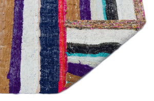 Chaput Over Dyed Kilim Rug 5'8'' x 10'4'' ft 172 x 314 cm