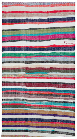 Chaput Over Dyed Kilim Rug 5'8'' x 10'4'' ft 172 x 314 cm