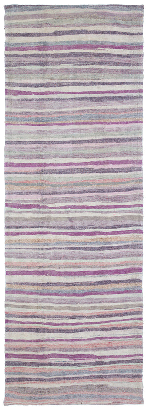 Chaput Over Dyed Kilim Rug 4'6'' x 12'6'' ft 137 x 380 cm