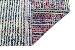 Chaput Over Dyed Kilim Rug 3'12'' x 9'6'' ft 121 x 290 cm