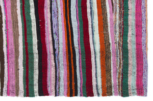 Chaput Over Dyed Kilim Rug 4'6'' x 7'1'' ft 138 x 215 cm