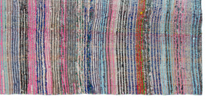 Chaput Over Dyed Kilim Rug 4'6'' x 9'9'' ft 136 x 296 cm