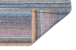 Chaput Over Dyed Kilim Rug 3'11'' x 8'11'' ft 119 x 273 cm