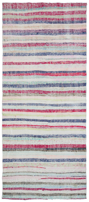 Chaput Over Dyed Kilim Rug 4'8'' x 10'10'' ft 141 x 330 cm