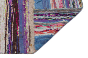 Chaput Over Dyed Kilim Rug 4'4'' x 9'10'' ft 131 x 300 cm