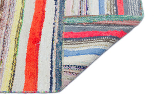 Chaput Over Dyed Kilim Rug 4'0'' x 13'7'' ft 122 x 415 cm