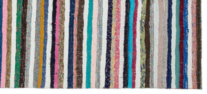 Chaput Over Dyed Kilim Rug 4'11'' x 11'1'' ft 151 x 338 cm