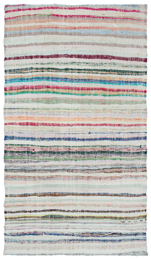 Chaput Over Dyed Kilim Rug 5'3'' x 9'4'' ft 160 x 284 cm