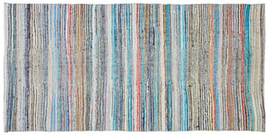 Chaput Over Dyed Kilim Rug 4'9'' x 10'0'' ft 146 x 305 cm