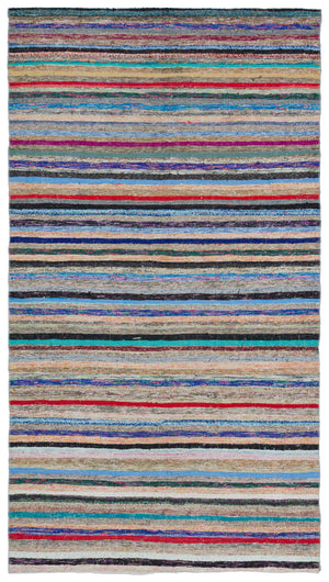 Chaput Over Dyed Kilim Rug 5'3'' x 9'5'' ft 160 x 286 cm