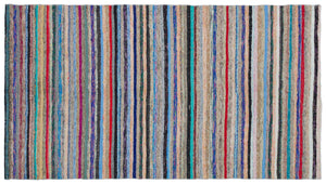 Chaput Over Dyed Kilim Rug 5'3'' x 9'5'' ft 160 x 286 cm