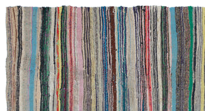 Chaput Over Dyed Kilim Rug 5'1'' x 9'6'' ft 155 x 290 cm