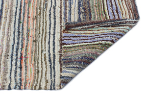 Chaput Over Dyed Kilim Rug 4'11'' x 9'9'' ft 150 x 296 cm