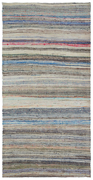 Chaput Over Dyed Kilim Rug 4'11'' x 9'9'' ft 150 x 296 cm