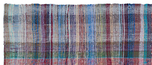 Chaput Over Dyed Kilim Rug 4'6'' x 10'9'' ft 136 x 327 cm