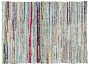 Chaput Over Dyed Kilim Rug 6'1'' x 8'2'' ft 186 x 250 cm