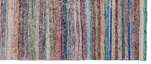 Chaput Over Dyed Kilim Rug 4'2'' x 10'2'' ft 127 x 310 cm