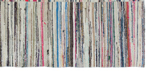 Chaput Over Dyed Kilim Rug 4'1'' x 8'9'' ft 125 x 267 cm