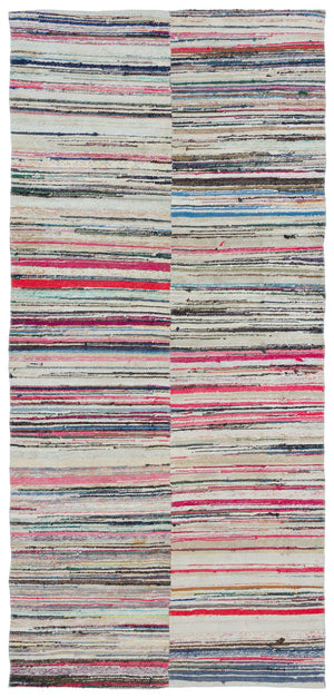 Chaput Over Dyed Kilim Rug 4'1'' x 8'9'' ft 125 x 267 cm