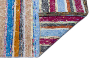 Chaput Over Dyed Kilim Rug 5'3'' x 11'5'' ft 160 x 347 cm