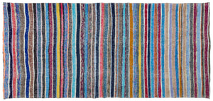 Chaput Over Dyed Kilim Rug 5'3'' x 11'5'' ft 160 x 347 cm