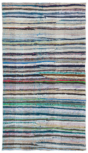 Chaput Over Dyed Kilim Rug 4'10'' x 8'8'' ft 148 x 263 cm