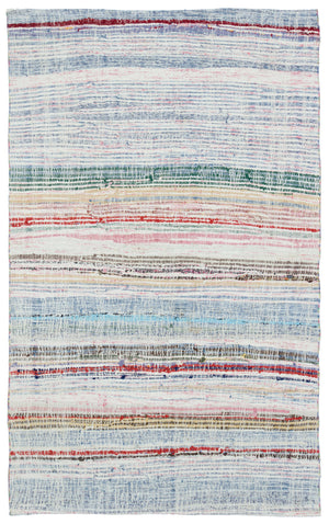 Chaput Over Dyed Kilim Rug 4'8'' x 7'8'' ft 141 x 234 cm