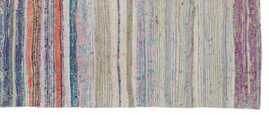 Chaput Over Dyed Kilim Rug 4'4'' x 10'6'' ft 132 x 321 cm