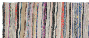 Chaput Over Dyed Kilim Rug 4'4'' x 10'6'' ft 132 x 321 cm