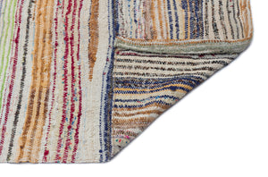 Chaput Over Dyed Kilim Rug 5'5'' x 12'7'' ft 166 x 383 cm