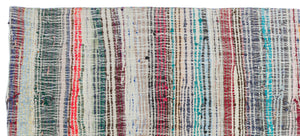 Chaput Over Dyed Kilim Rug 4'10'' x 10'10'' ft 147 x 330 cm