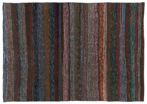 Chaput Over Dyed Kilim Rug 4'7'' x 6'8'' ft 140 x 202 cm