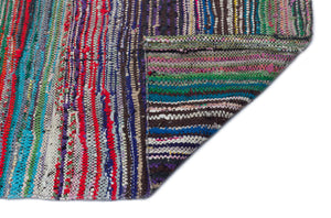 Chaput Over Dyed Kilim Rug 3'8'' x 12'0'' ft 112 x 367 cm