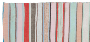 Chaput Over Dyed Kilim Rug 4'10'' x 10'10'' ft 148 x 331 cm