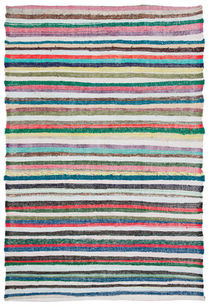 Chaput Over Dyed Kilim Rug 5'3'' x 7'7'' ft 160 x 231 cm