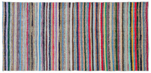 Chaput Over Dyed Kilim Rug 4'10'' x 10'0'' ft 148 x 305 cm