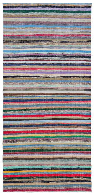 Chaput Over Dyed Kilim Rug 4'10'' x 10'0'' ft 148 x 305 cm