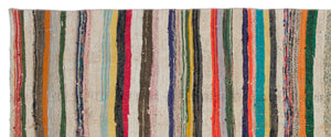 Chaput Over Dyed Kilim Rug 4'8'' x 11'10'' ft 142 x 361 cm