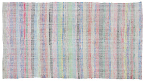 Chaput Over Dyed Kilim Rug 4'10'' x 8'11'' ft 148 x 273 cm