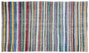 Chaput Over Dyed Kilim Rug 5'1'' x 8'12'' ft 156 x 274 cm