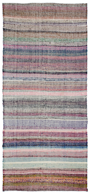 Chaput Over Dyed Kilim Rug 4'12'' x 11'4'' ft 152 x 345 cm