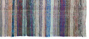 Chaput Over Dyed Kilim Rug 4'6'' x 10'6'' ft 136 x 320 cm