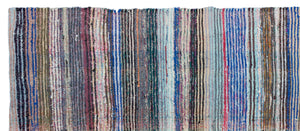Chaput Over Dyed Kilim Rug 4'6'' x 10'6'' ft 136 x 320 cm