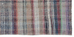 Chaput Over Dyed Kilim Rug 4'6'' x 9'3'' ft 138 x 283 cm