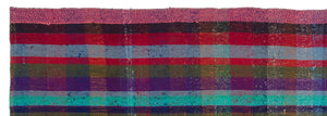 Chaput Over Dyed Kilim Rug 2'10'' x 8'6'' ft 87 x 258 cm