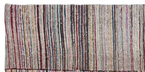 Chaput Over Dyed Kilim Rug 4'0'' x 8'5'' ft 123 x 256 cm