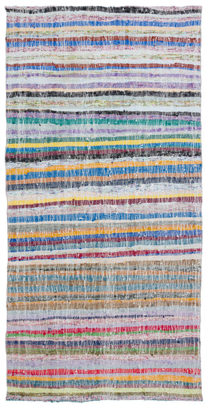 Chaput Over Dyed Kilim Rug 4'9'' x 9'10'' ft 146 x 300 cm